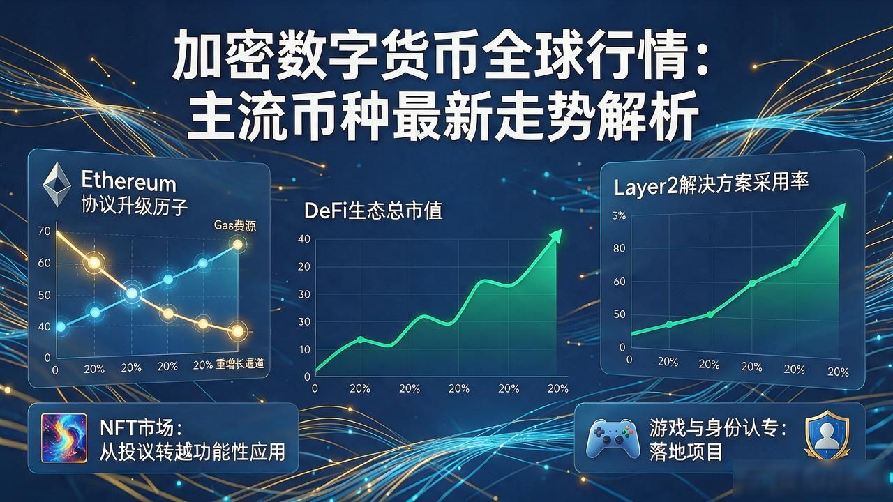 加密数字货币全球行情:主流币种最新走势解析