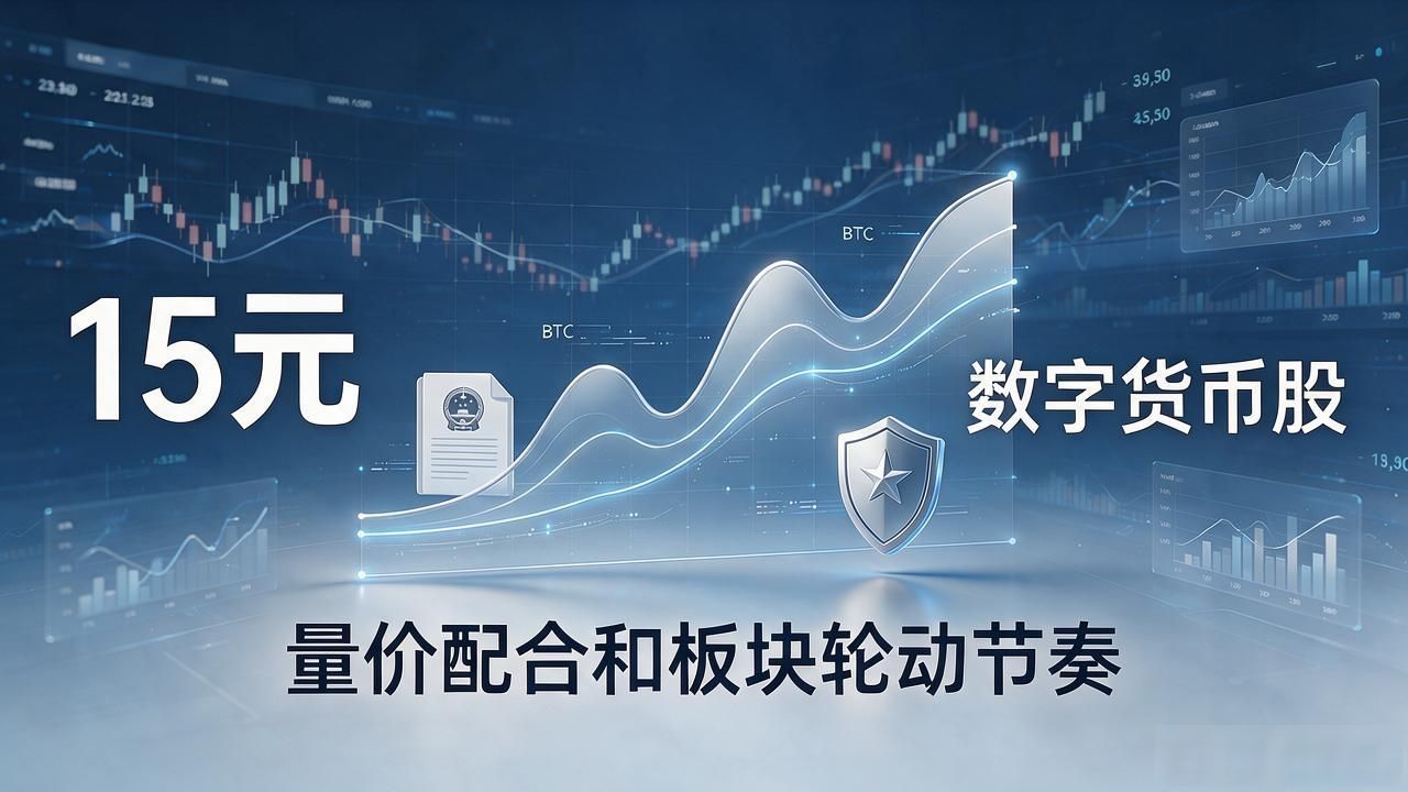 数字货币股15元这个价位到底能不能买，散户现在该不该进场