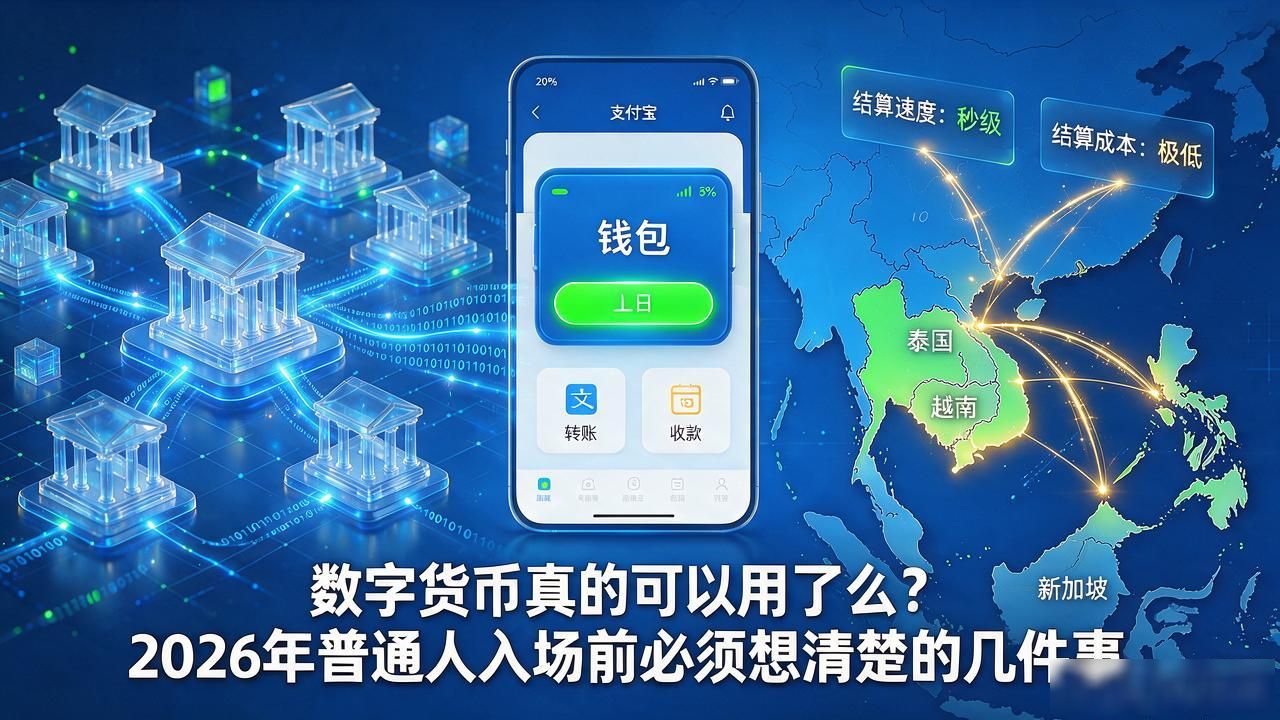 数字货币真的可以用了么？2026年普通人入场前必须想清楚的几件事