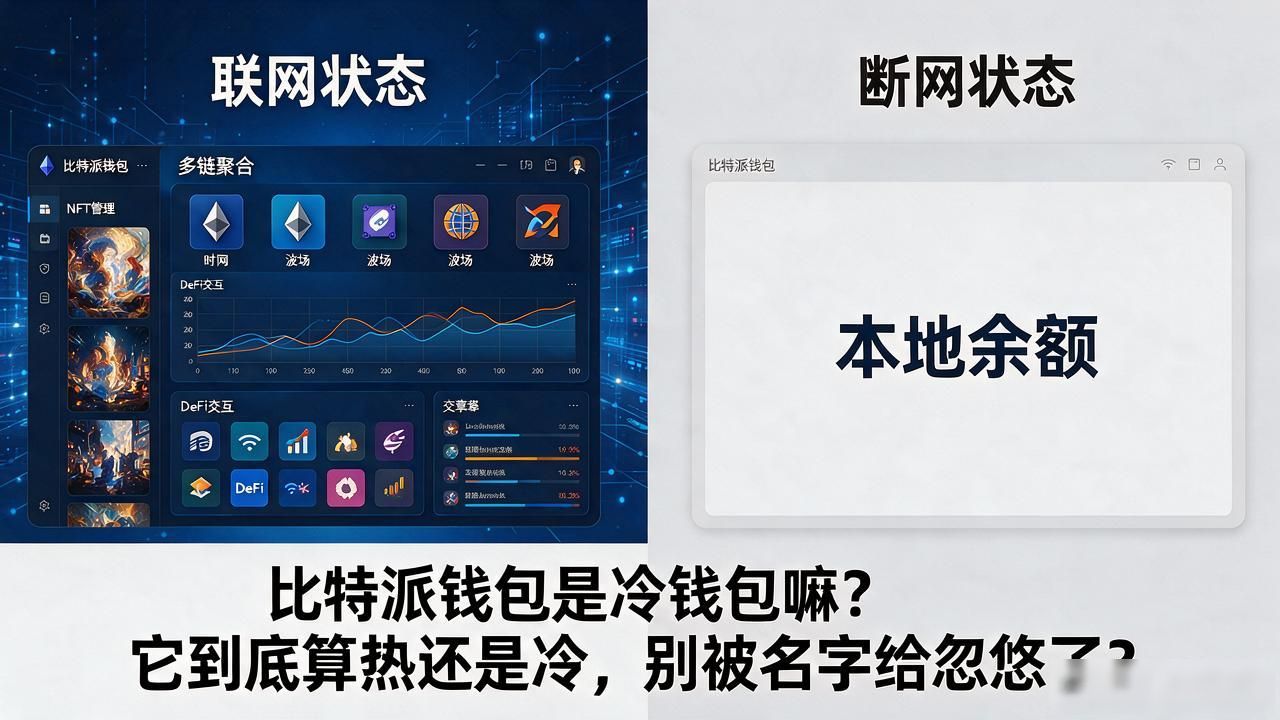比特派钱包是冷钱包嘛？它到底算热还是冷，别被名字给忽悠了