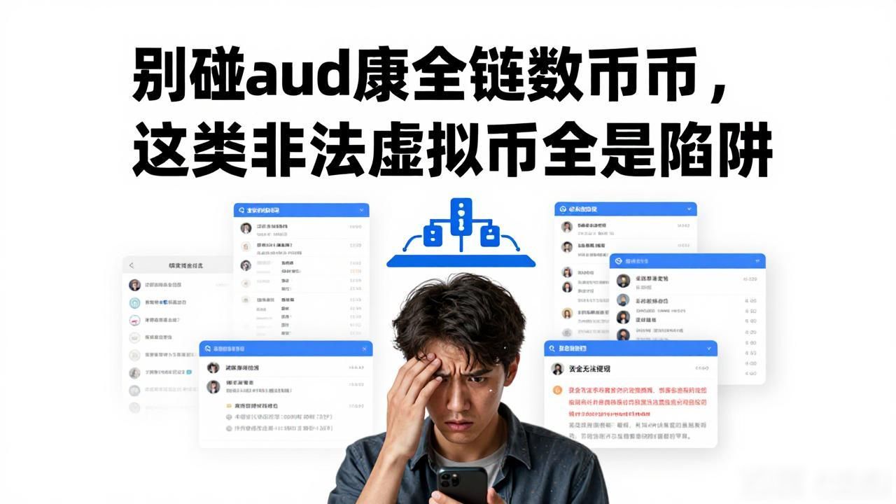 别碰aud康全链数字货币 这类非法虚拟币全是陷阱