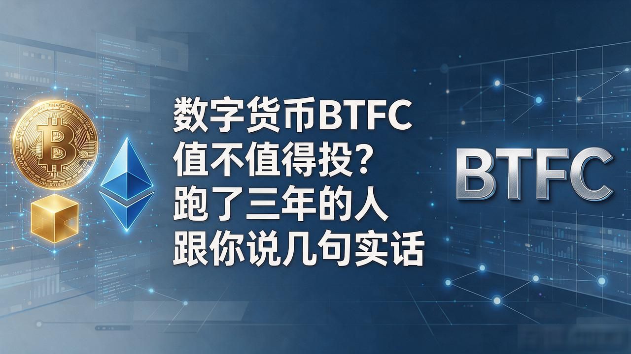 数字货币BTFC值不值得投？跑了三年的人跟你说几句实话