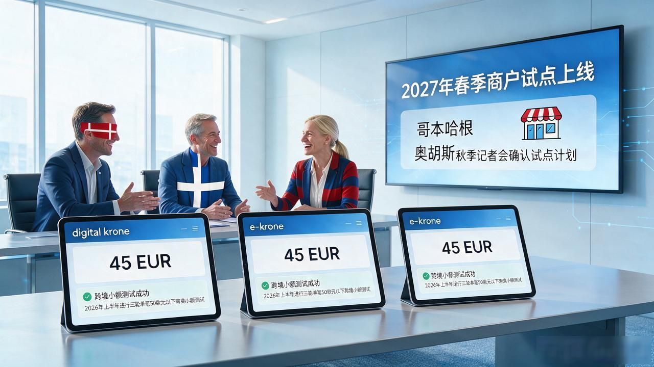 丹麦央行数字货币digital krone,现在啥进展