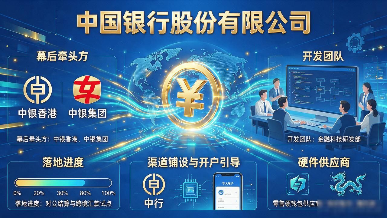 中行数字货币谁在做?幕后牵头方、开发团队和落地进度全说了