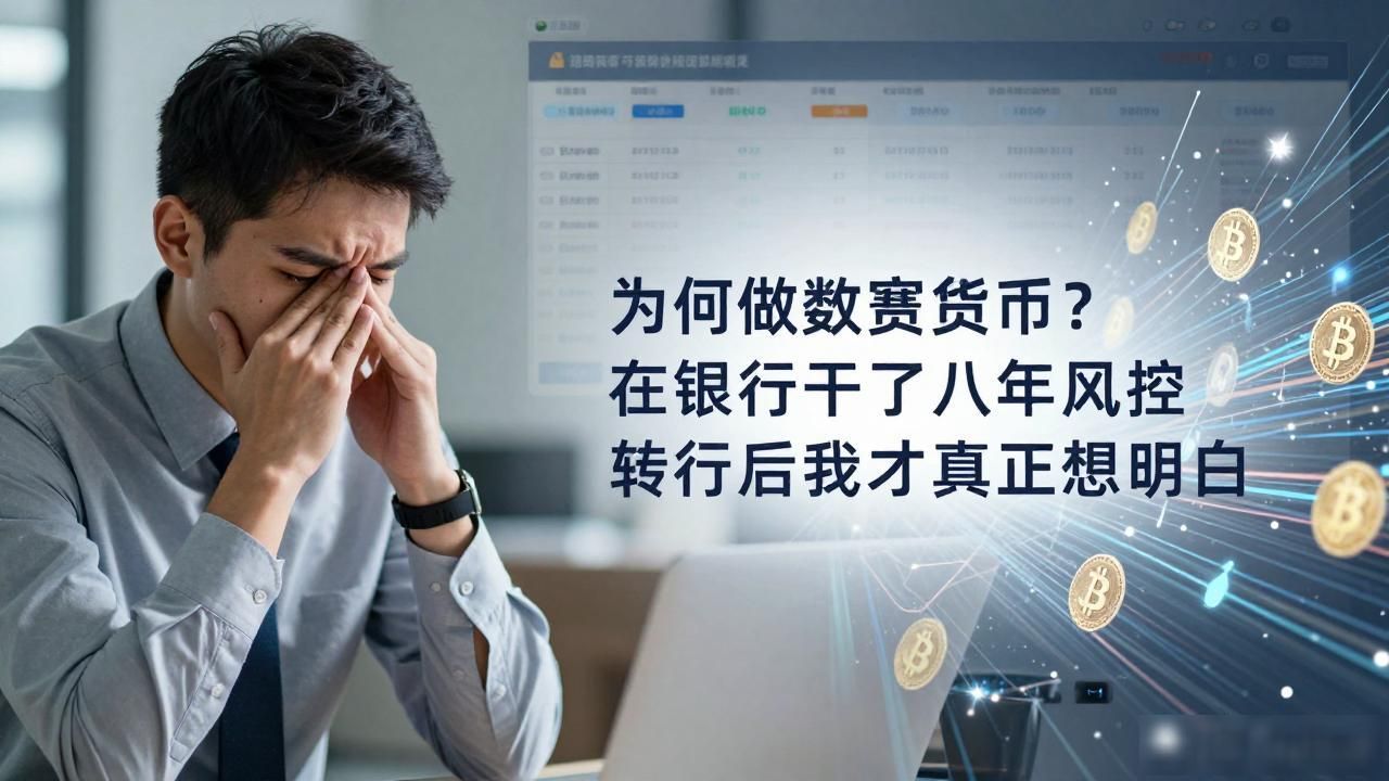 为何做数字货币？在银行干了八年风控，转行后我才真正想明白