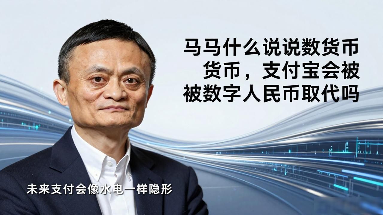 马云怎么说数字货币，支付宝会被数字人民币取代吗