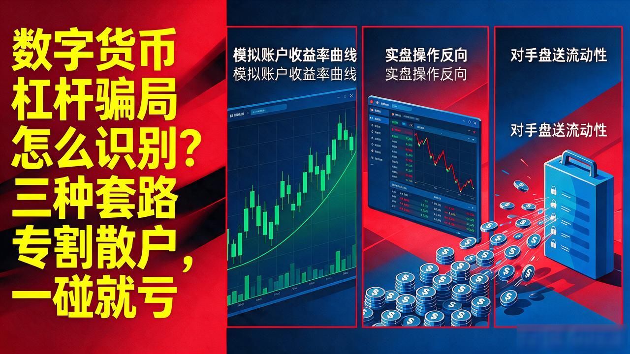 数字货币杠杆骗局怎么识别？三种套路专割散户，一碰就亏
