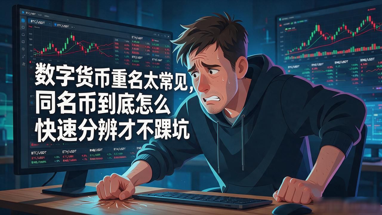 数字货币重名太常见，同名币到底怎么快速分辨才不踩坑