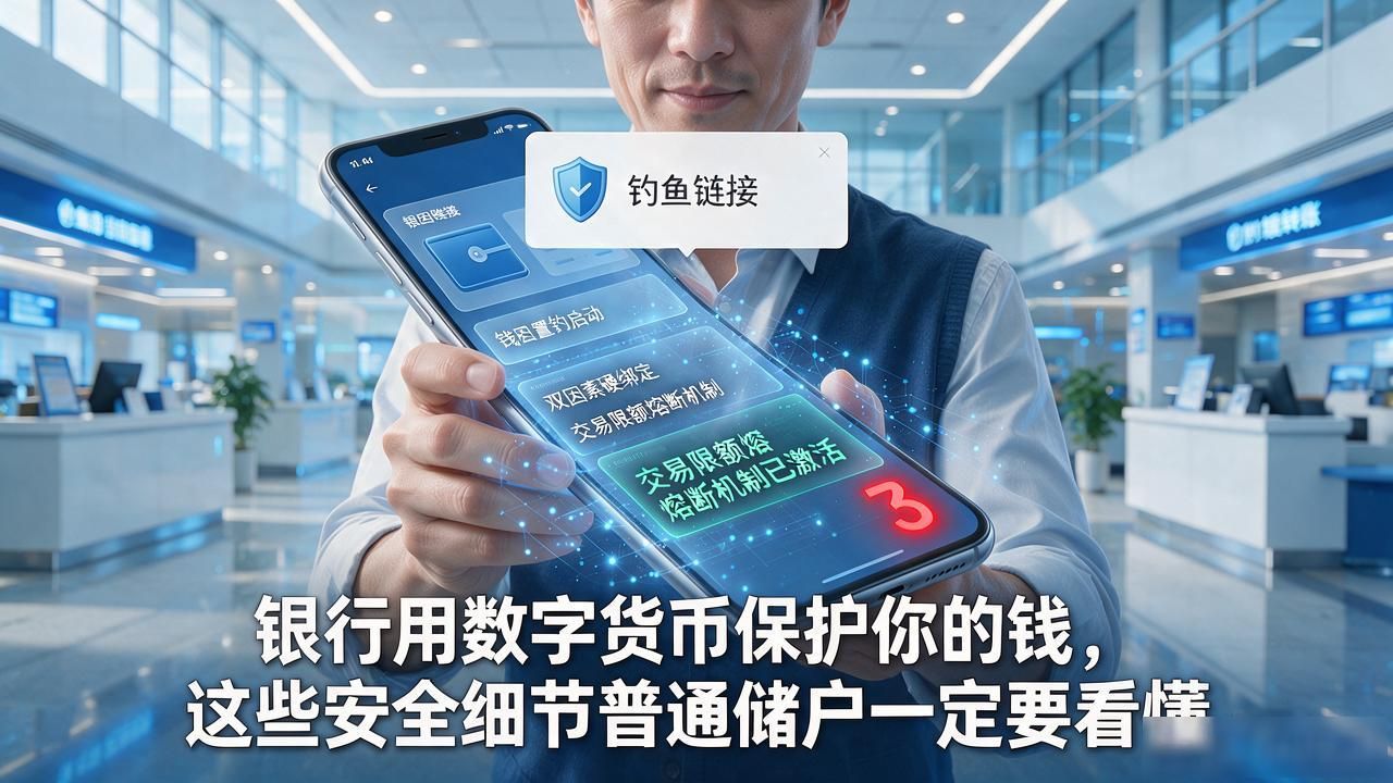 银行用数字货币保护你的钱，这些安全细节普通储户一定要看懂