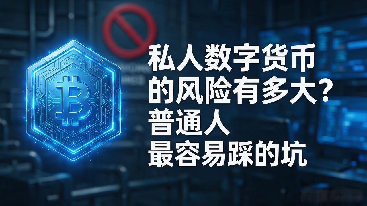 私人数字货币的风险有多大？普通人最容易踩的坑