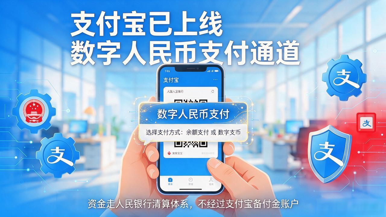 数字人民币真的接入支付宝了吗?钱包里到底该放哪个支付工具