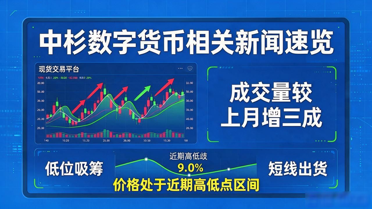 中杉数字货币相关新闻速览，近期动态和市场走向一次看清
