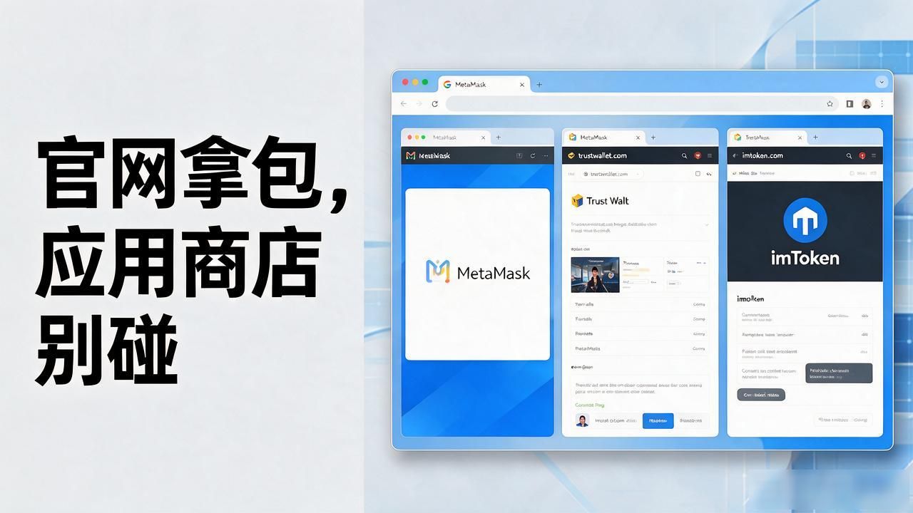 数字货币要怎么下载？新手记住：官网拿包，应用商店别碰