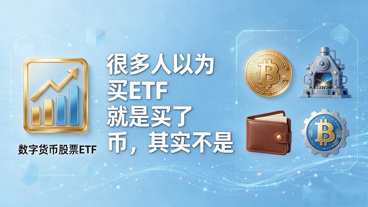 数字货币股票ETF还能上车吗？普通人入场前该搞懂的几个问题