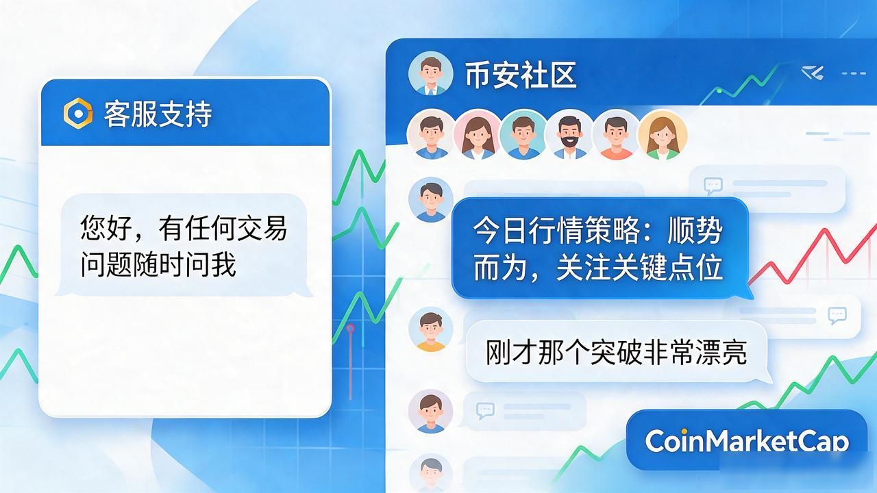 数字货币交易能聊天吗？和客服、群友沟通其实都有门道