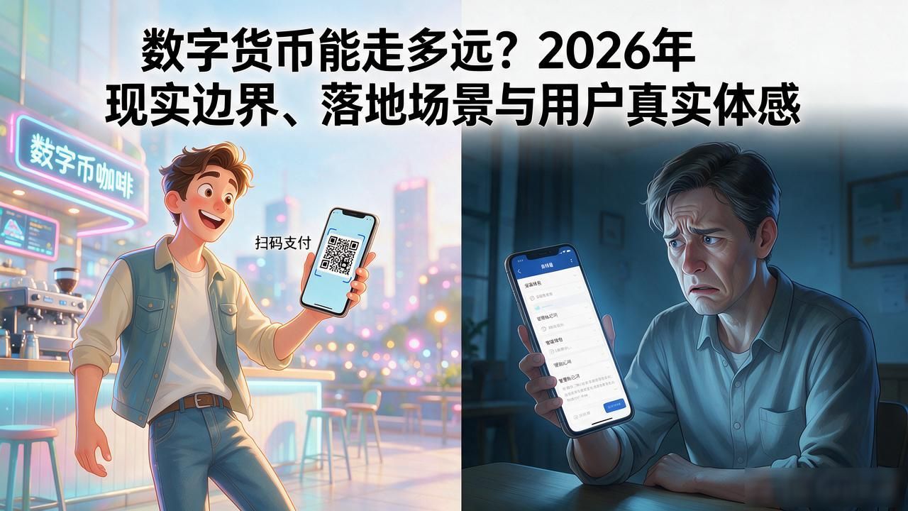 数字货币能走多远？2026年现实边界、落地场景与用户真实体感